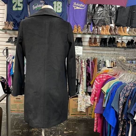 Lauren Ralph Lauren Wool Blend Shawl Collar Coat Women’s size 2 - Picture 4 of 6